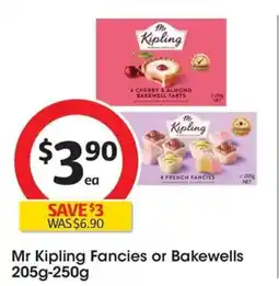 Coles Mr Kipling Fancies or Bakewells offer