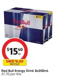 Coles Red Bull Energy Drink offer