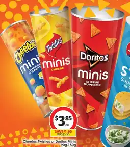 Coles Cheetos, Twisties or Doritos Minis offer