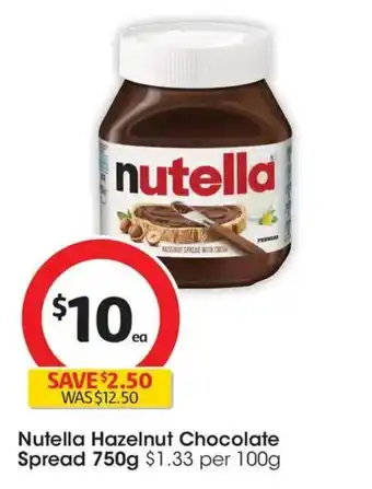 Nutella Hazelnut Chocolate Spread