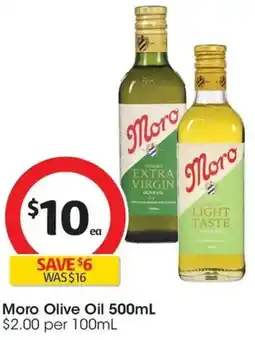 Coles Moro Olive Oil offer