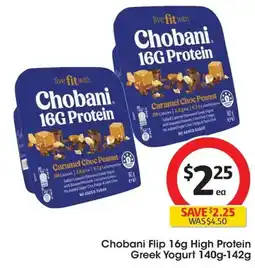 Coles Chobani Flip 16g High Protein Greek Yogurt offer