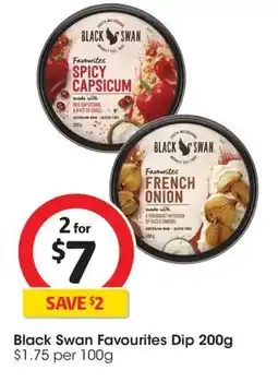 Coles Black Swan Favourites Dip offer