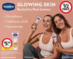 Coles Vaseline Gluta-Hya Body Lotion offer