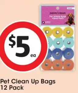 Coles Pet Clean Up Bags offer