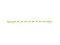 Bevilles Jewellery 9ct Yellow Gold 55cm Curb Necklace offer