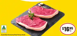 IGA Australian Economy Beef Rump Steak offer