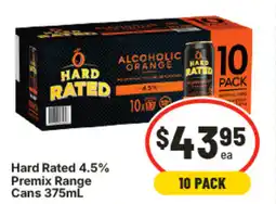 IGA Hard Rated 4.5% Premix Range Cans offer