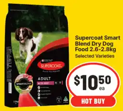 IGA Supercoat smart blend dry dog food offer
