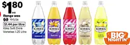 Woolworths Kirks Soft Drink Varieties offer