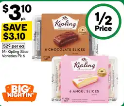 Woolworths Mr Kipling Slice offer
