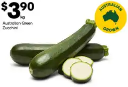 Woolworths Australian Green Zucchini offer