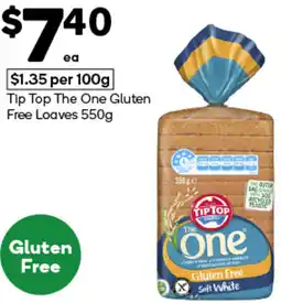 Woolworths Tip Top The One Gluten Free Loaves offer