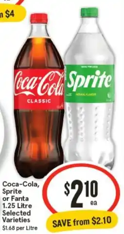 IGA Coca-Cola, Sprite or Fanta offer