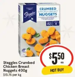 IGA Steggles Crumbed Chicken Breast Nuggets offer