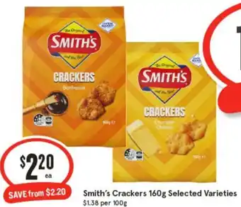 IGA Smith's crackers offer