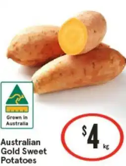 IGA Australian Gold Sweet Potatoes offer