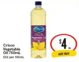 IGA Crisco Vegetable Oil offer