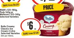 IGA Bulla Creamy Classics Ice Cream offer