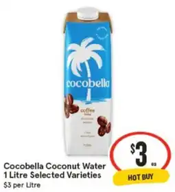IGA Cocobella coconut water offer
