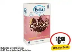 IGA Bulla Ice Cream Sticks offer