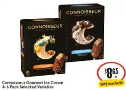 IGA Connoisseur Gourmet Ice Cream offer
