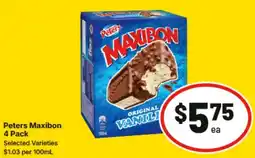 IGA Peters Maxibon offer