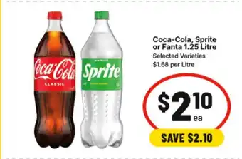 Coca-Cola, Sprite or Fanta