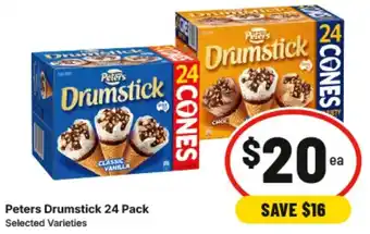 IGA Peters Drumstick offer