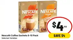IGA Nescafé Coffee Sachets offer