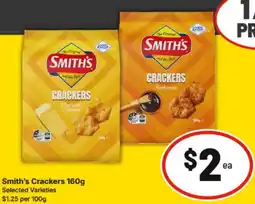 IGA Smith's Crackers offer