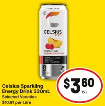 IGA Celsius Sparkling Energy Drink offer