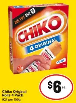 IGA Chiko Original Rolls offer