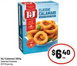 IGA I&J Calamari offer