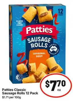 IGA Patties Classic Sausage Rolls offer