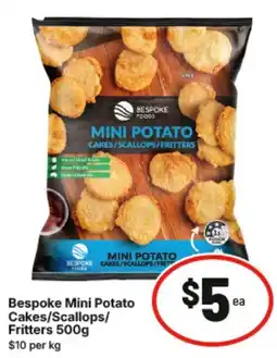 IGA Bespoke Mini Potato Cakes/Scallops/ Fritters offer
