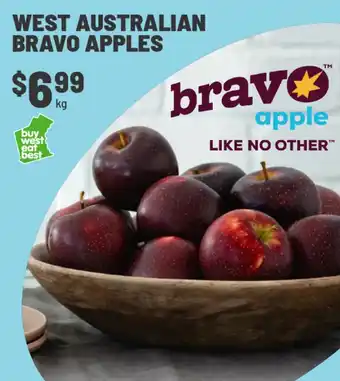 IGA West australian bravo apples offer