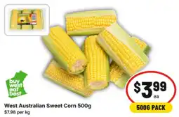 IGA West Australian Sweet Corn offer