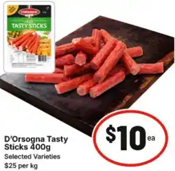 IGA D'Orsogna Tasty Sticks offer