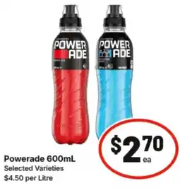 IGA Powerade offer