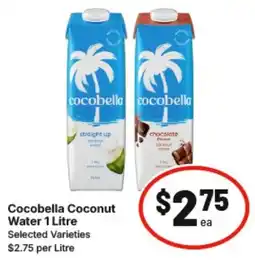 IGA Cocobella Coconut Water offer