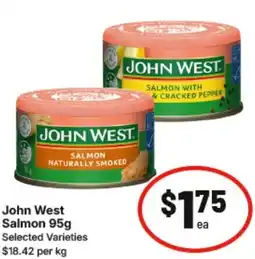IGA John West Salmon offer