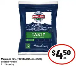 IGA Mainland Finely Grated Cheese offer