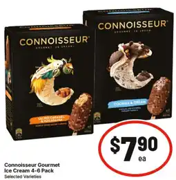 IGA Connoisseur Gourmet Ice Cream offer