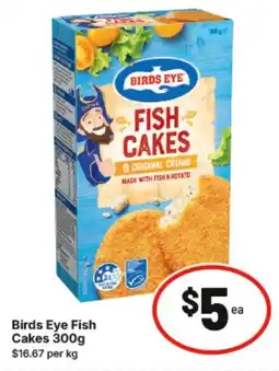 IGA Birds Eye Fish Cakes offer