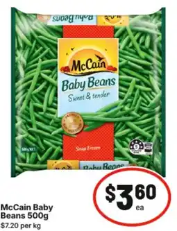 IGA McCain Baby Beans offer
