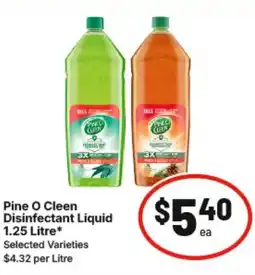 IGA Pine O Cleen Disinfectant Liquid offer