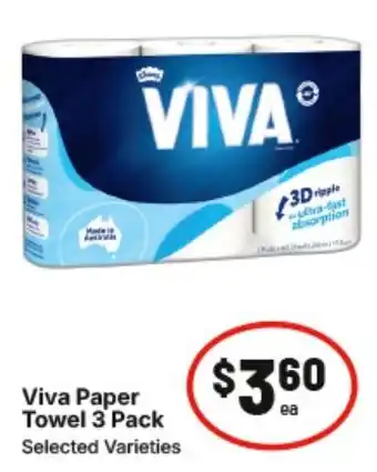 IGA Viva Paper Towel offer