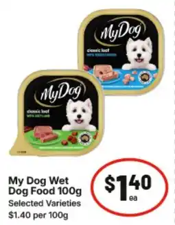 IGA My Dog Wet Dog Food offer