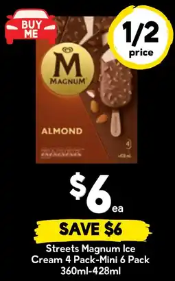 Drakes Streets Magnum Ice Cream offer